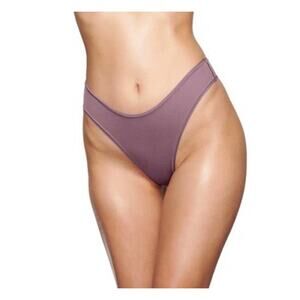 Skims Plum Purple Fits Everybody Thong Panties Size 3X